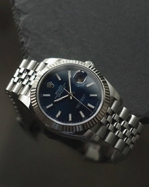 Rolex Datejust 41mm Blue dial jubilee bracelet