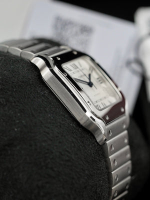 Cartier Santos De Cartier Medium White Dial WSSA0029