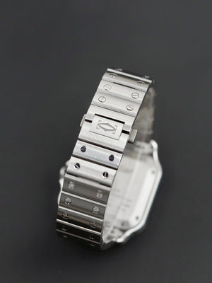 Cartier Santos De Cartier Medium White Dial WSSA0029