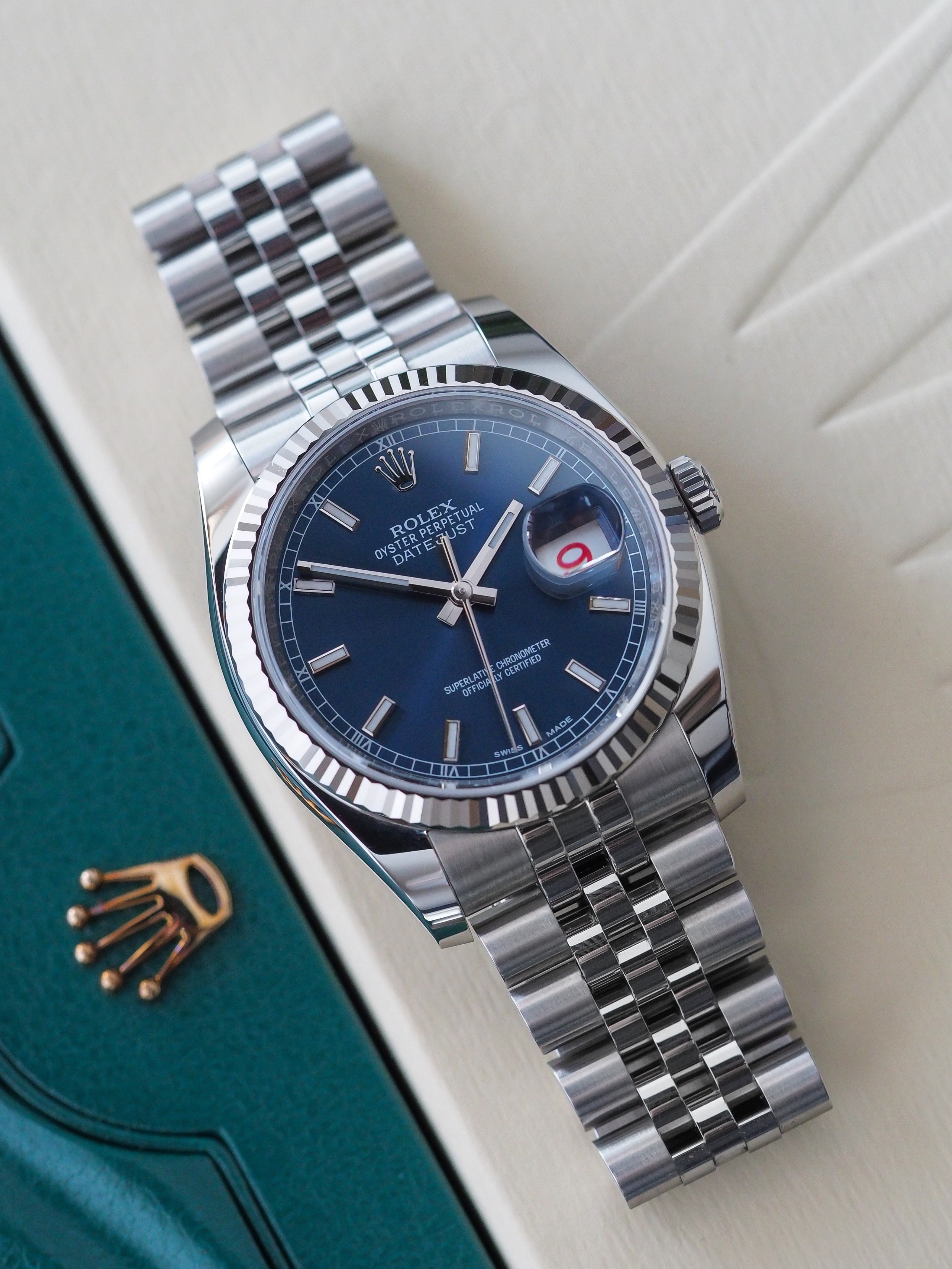 Datejust 36 roulette on sale date